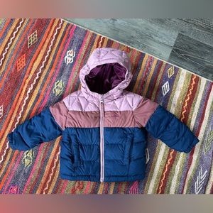 Toddler warm down jacket